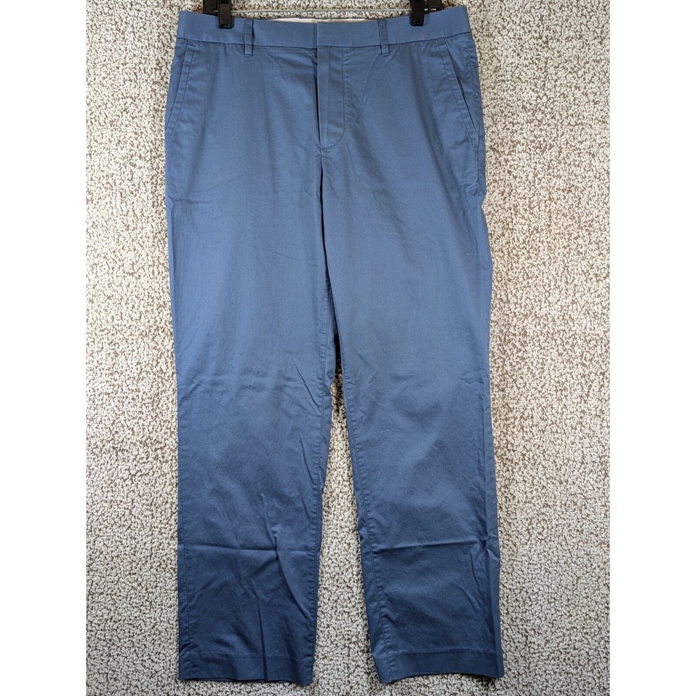 Bonobos "Monday" Pants Men Size 33x30 (Tag 33x32) Blue Performance Golf, Hiking‎